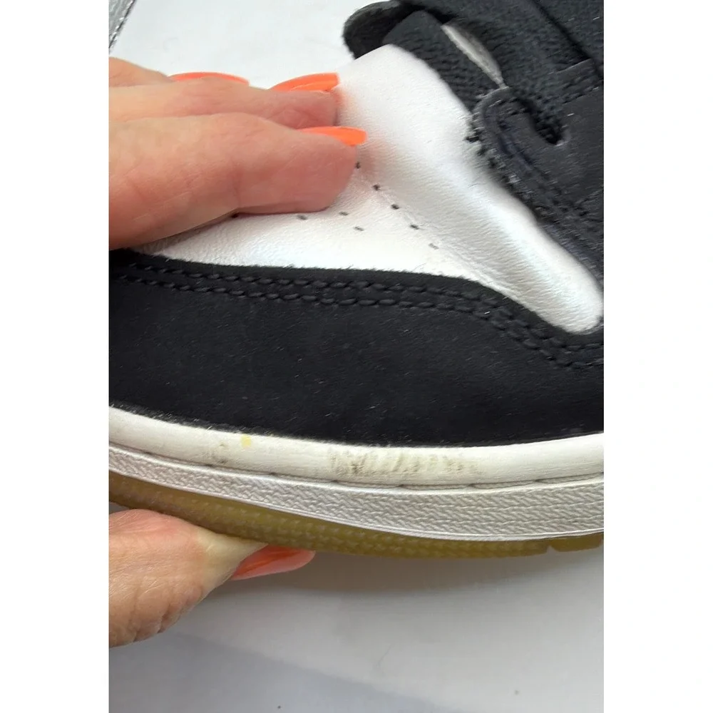 Jordan 1 Mid Diamond Shorts White Black DH6933-100 Mens 10.5‎ Basketball Shoes